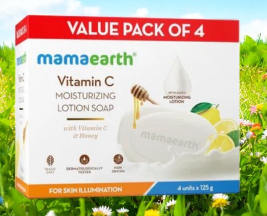 4 different packs of mama earth