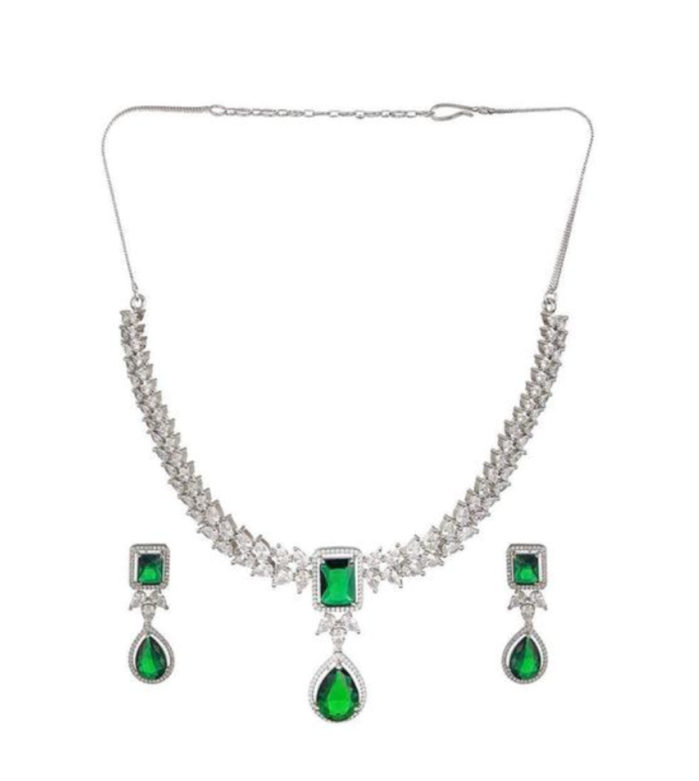 Silver Plated Jewellery Set