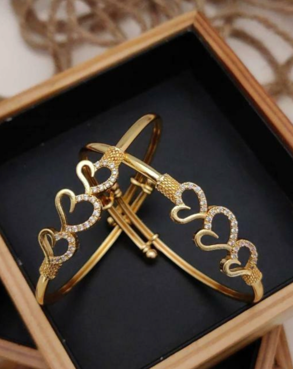 Golden Bracelets & Bangles