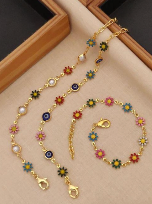 colorful bracelets