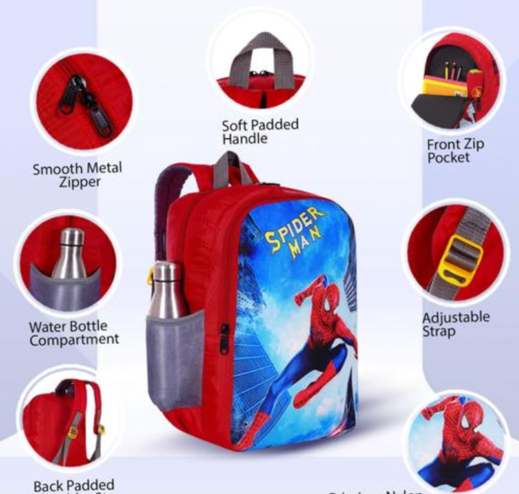 Spiderman School bag