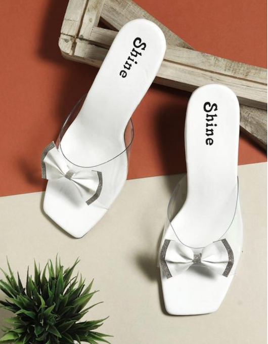 Transparent heel