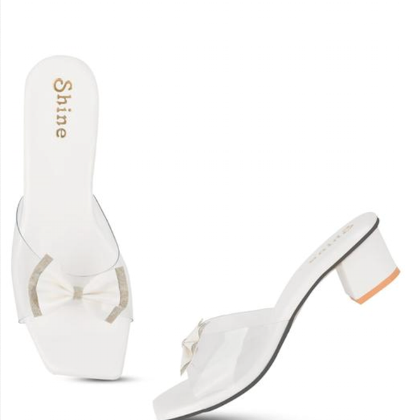 Transparent heel