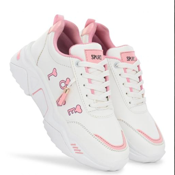Pink Casual sneakers