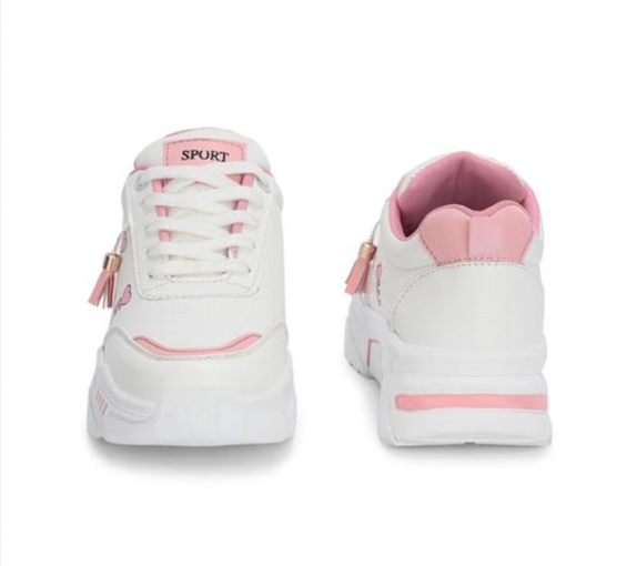 Pink Casual sneakers