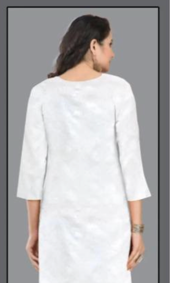 Pure Cotton Embroidered Kurta