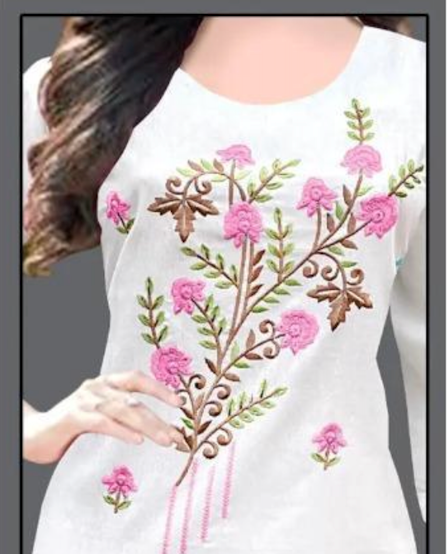 Pure Cotton Embroidered Kurta