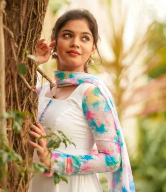 Fancy White Kurti