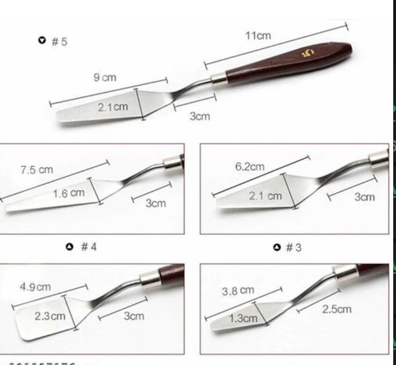 Painting palette knife