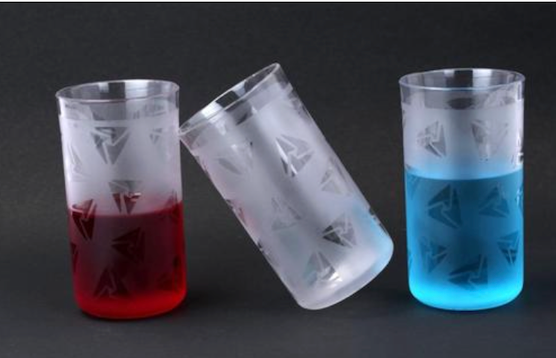 Diamond Curved Shaped Glasses