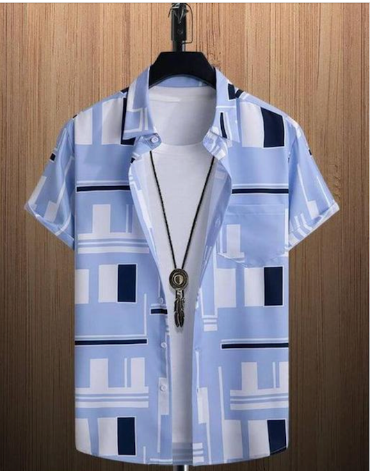 Printed Half Sleeves Shirt