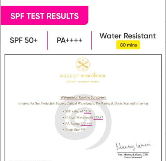 Dot & Ket Watermelon Sunscreen
