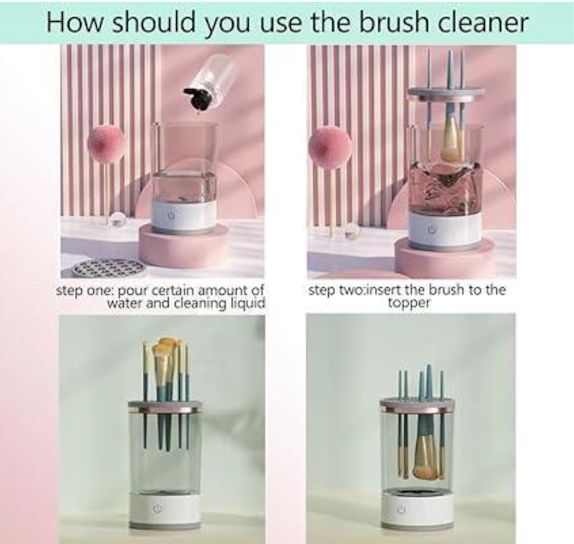 Electric Makeup Brush Cleaner