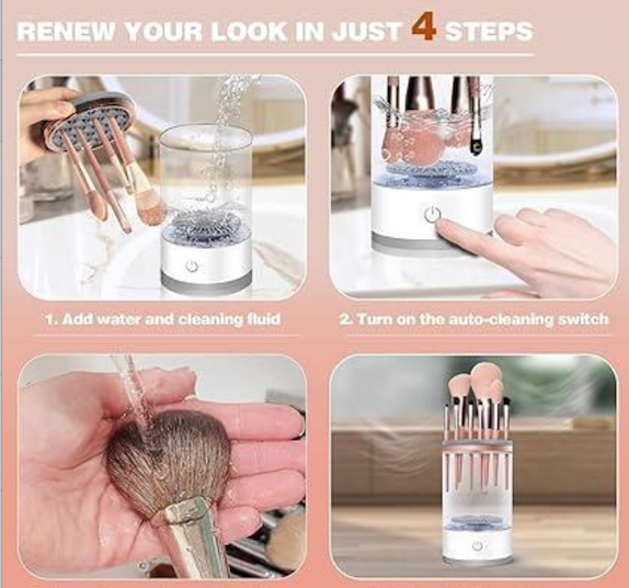 Electric Makeup Brush Cleaner