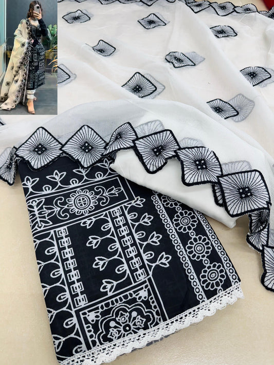 Printed Punjabi suit