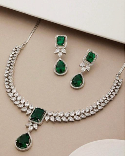 Silver Plated Jewellery Set