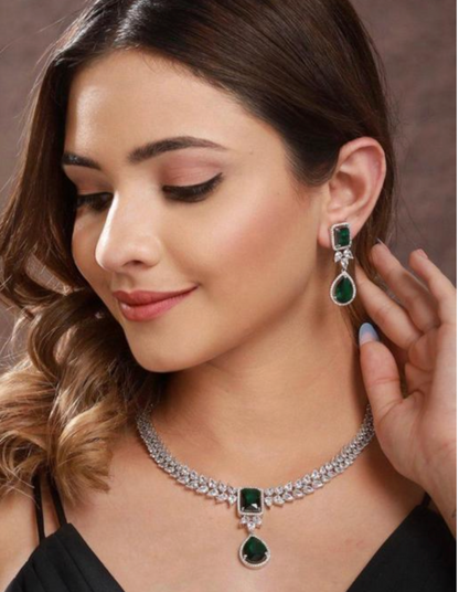 Silver Plated Jewellery Set