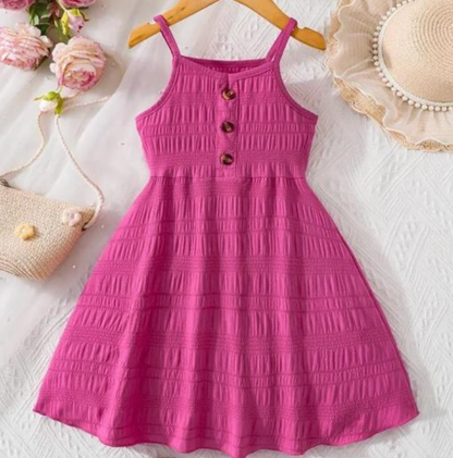 Pink Girls Frock