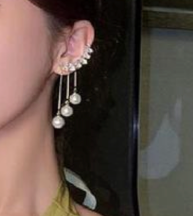 Crystal Pearl Earrings