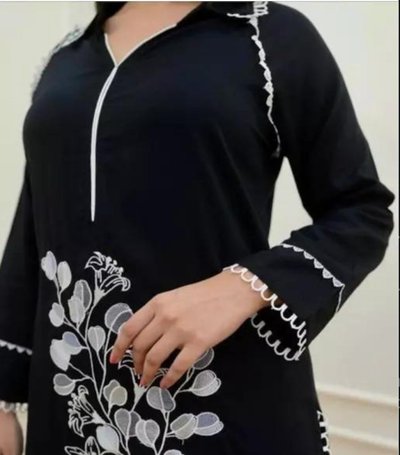 Black Pakistani Suit