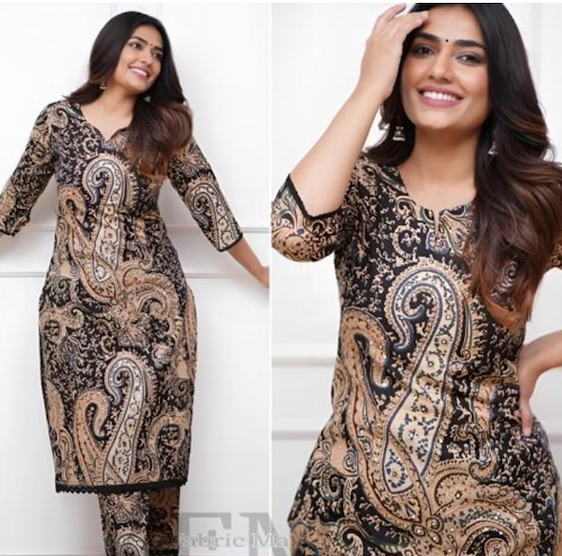 Printed Cotton Kurta