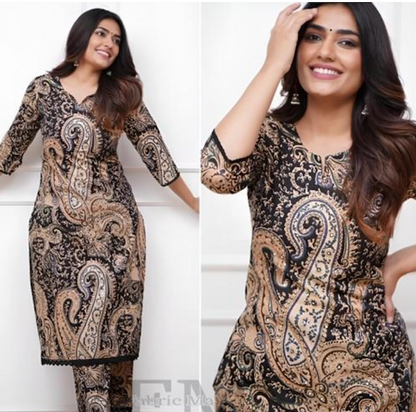 Printed Cotton Kurta