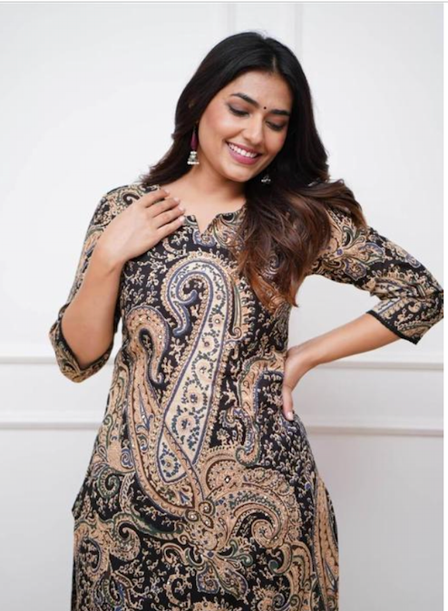 Printed Cotton Kurta