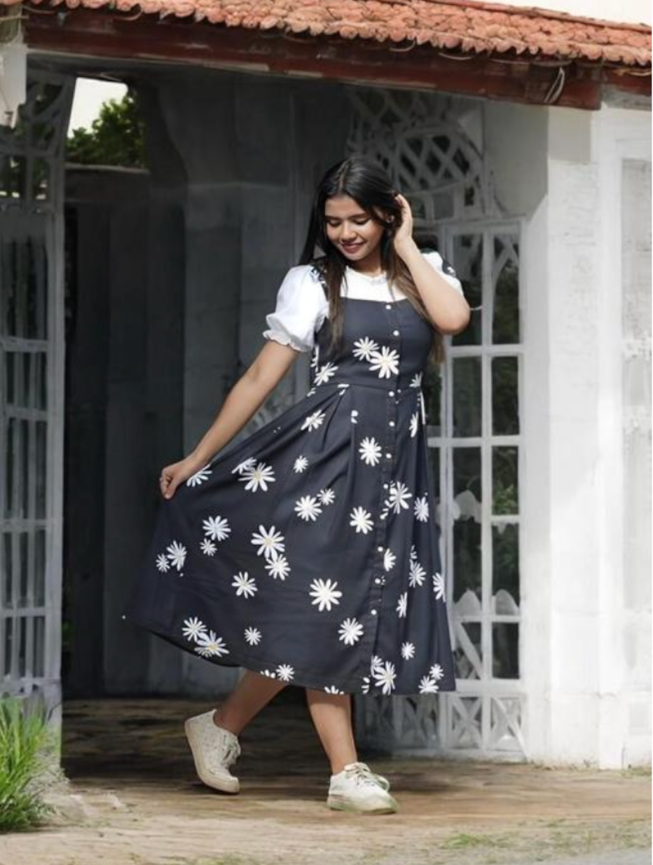 Printed Frock