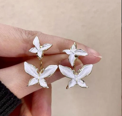 Double Butterfly Earrings