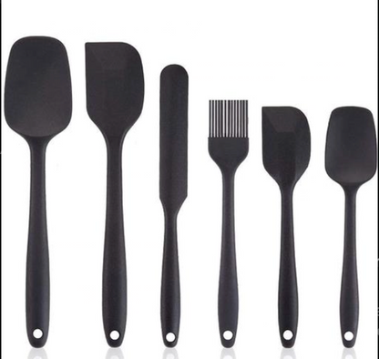 6 pcs Of Silicon Spatula