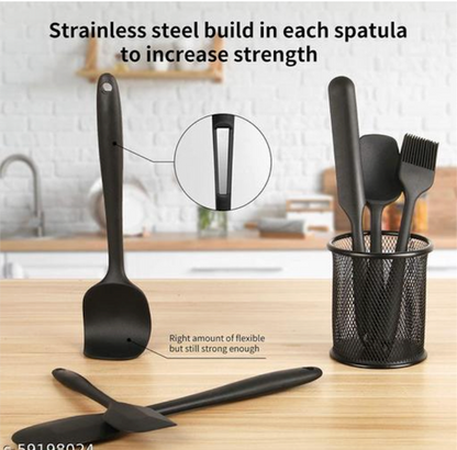 6 pcs Of Silicon Spatula