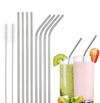 stainless steel straw