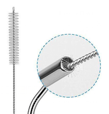 stainless steel straw