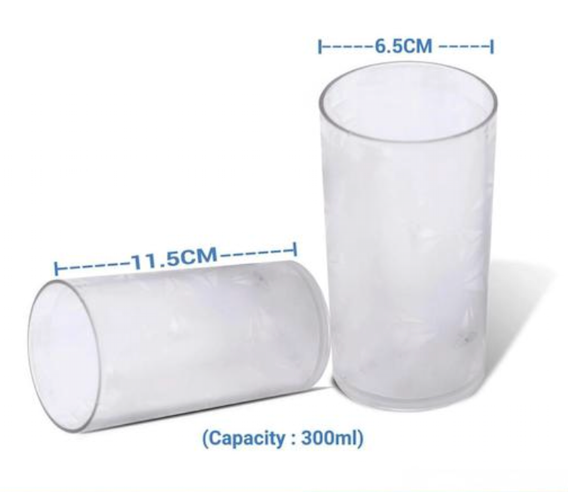 Diamond Curved Shaped Glasses