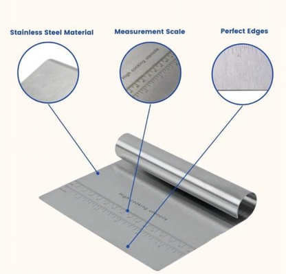 Cake Smoother with scale