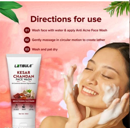 Latibule Kesar Chandan Face Wash