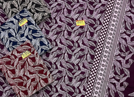 Printed Cotton Suit
